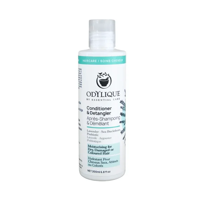 Après-Shampoing Démêlant Lavande Argousier Odylique 200ml cheveux secs abîmés colorés