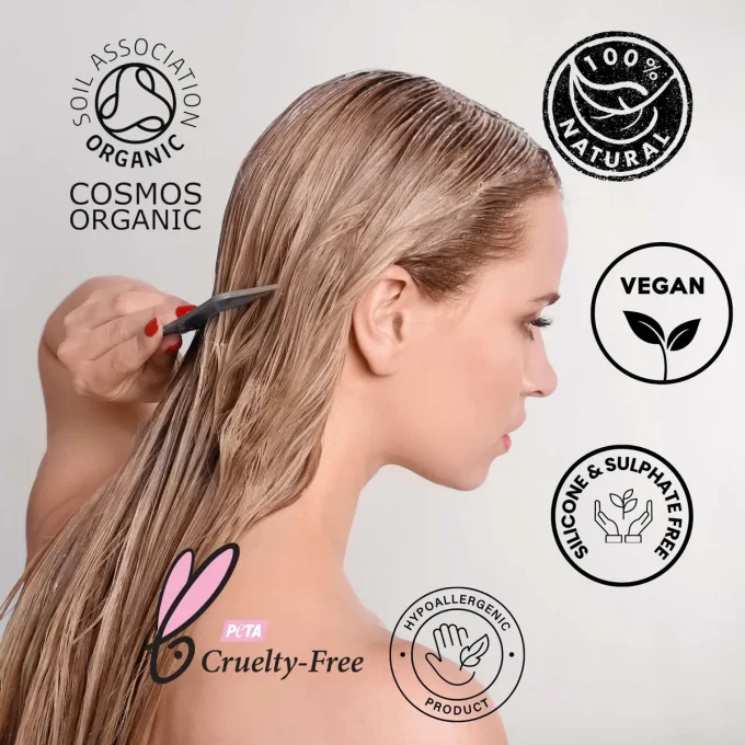 Après-Shampoing Lavande Argousier Odylique certifié bio naturel vegan sans silicone sulfate
