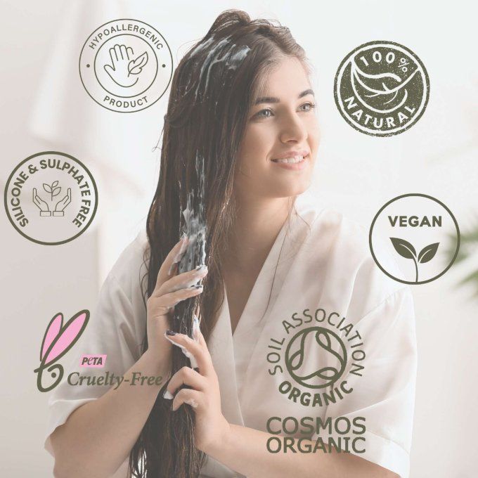 Après Shampoing et Démêlant Noix de Coco, Camomille et Prébiotique Odylique