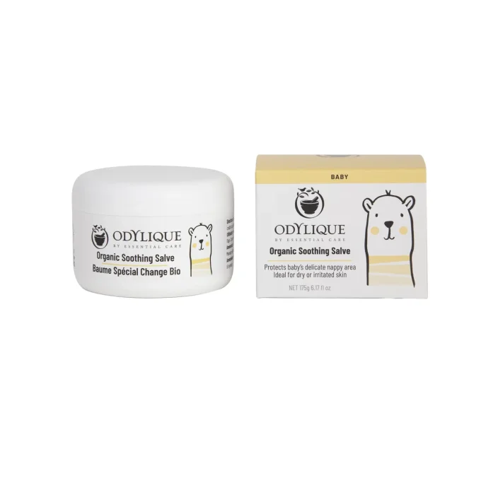 Baume Spécial Change Bébé Bio Odylique 175g grand format pot et boîte