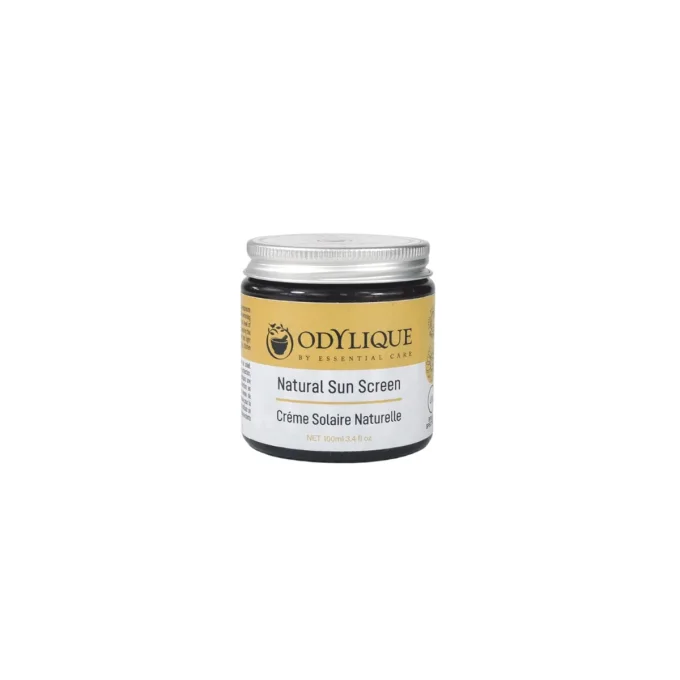 Odylique Crème Solaire Naturelle SPF30 100ml – Protection solaire bio visage & corps
