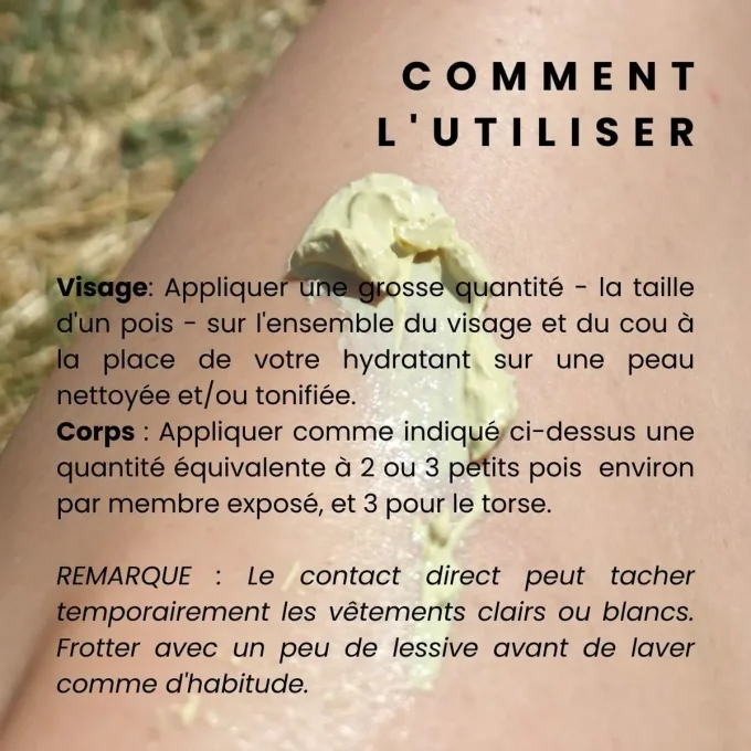 Comment utiliser la Crème Solaire Odylique SPF30 sur visage et corps