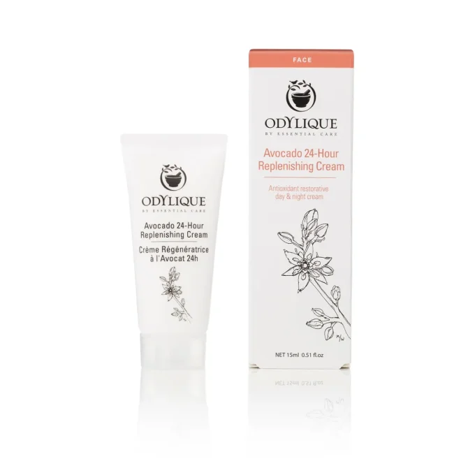 Crème Régénératrice Avocat 24H Odylique format voyage 15ml