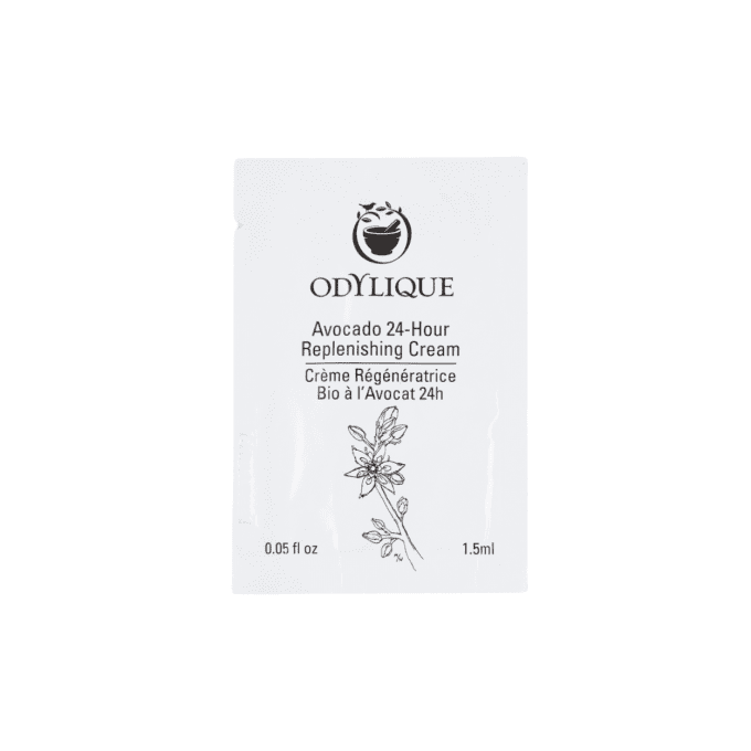 Crème Régénératrice à l'Avocat 24H Odylique 1,5ml