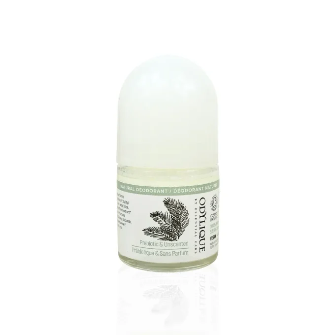 Déodorant Naturel Sans Parfum au Prébiotique Odylique 50ml roll-on bio