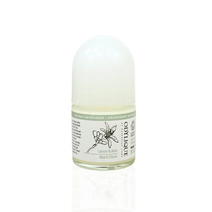 Déodorant Naturel à l’Aloe Vera & Citron Odylique 50ml