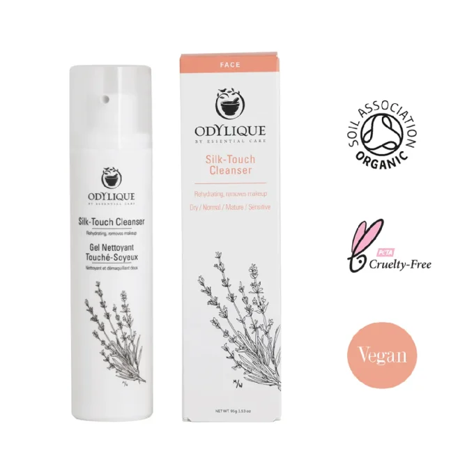 Gel Nettoyant Touché-Soyeux Odylique – certifié bio, vegan, cruelty-free