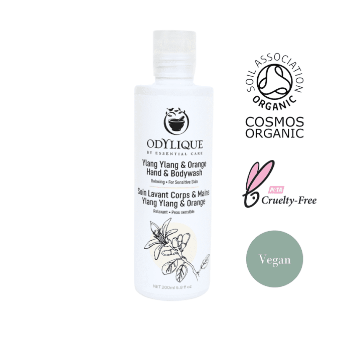Gel Lavant Corps et Mains Ylang-Ylang & Orange Odylique 200ml