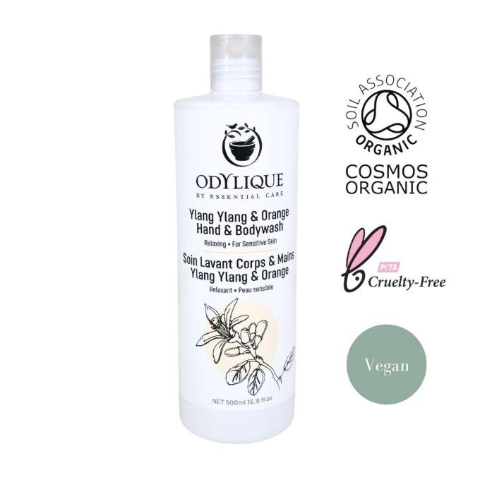 Gel Lavant Corps et Mains Ylang-Ylang & Orange Odylique 500ml