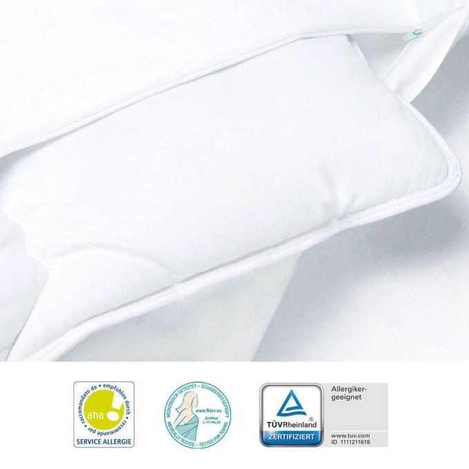 Housse anti-acariens pour couette Softsan Protect Plus avec certifications anti-allergie