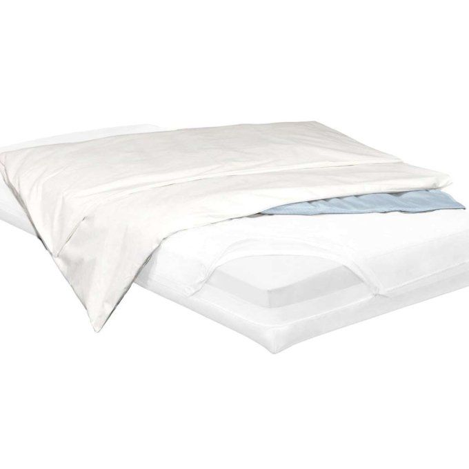 Housse anti-acariens pour couette Softsan Protect Plus sur lit