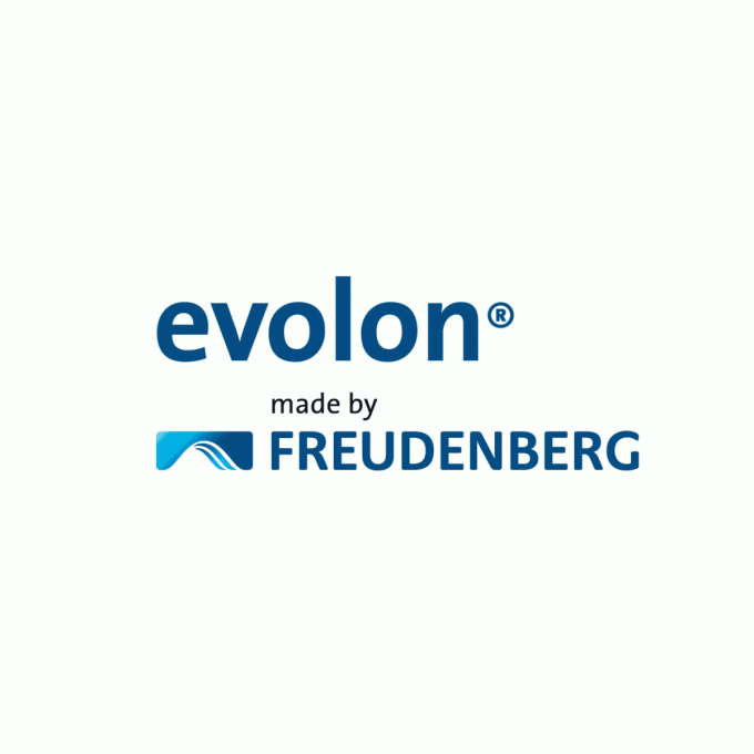 Logo Evolon by Freudenberg, matériau de la housse anti-acariens Softsan Protect Plus