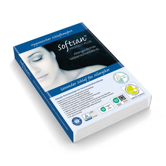 Emballage Softsan Protect Plus housse anti-acariens traversin