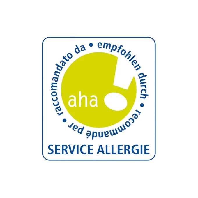 Label aha! Service Allergie recommandé pour personnes allergiques
