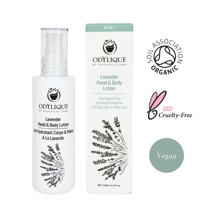 Lait Hydratant Corps & Mains Lavande Odylique 200ml – bio, vegan, cruelty-free