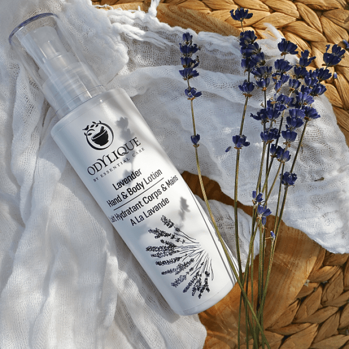 Lait Hydratant Corps et Mains à la Lavande Odylique 200ml