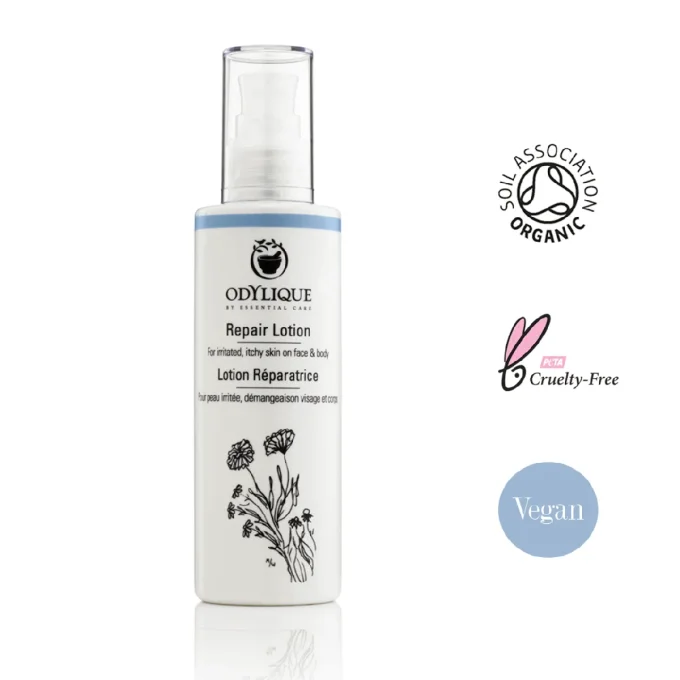 Odylique Lotion Réparatrice 200ml – Format familial bio, Vegan & Cruelty-Free