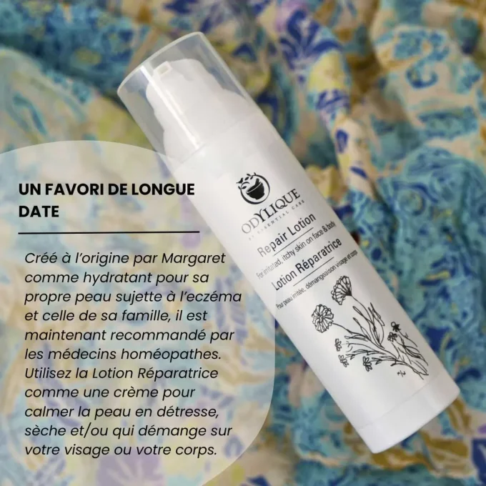 Lotion Réparatrice Odylique – Favori de longue date pour peaux eczémateuses