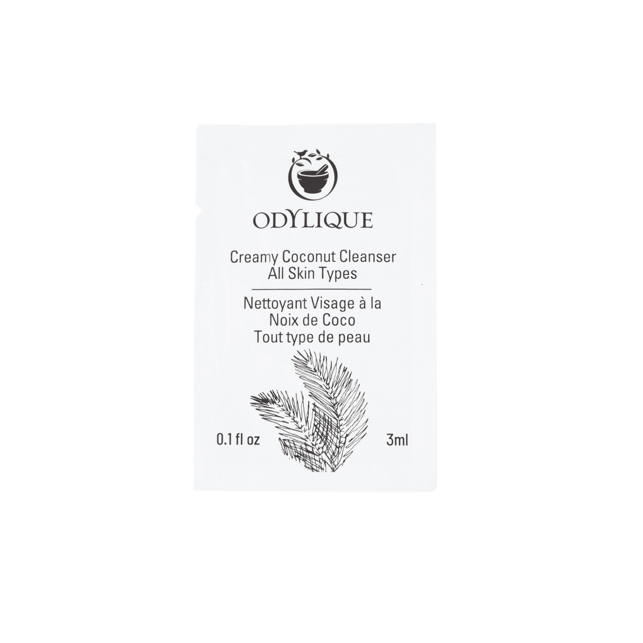 Nettoyant Visage à la Noix de Coco Odylique 3ml