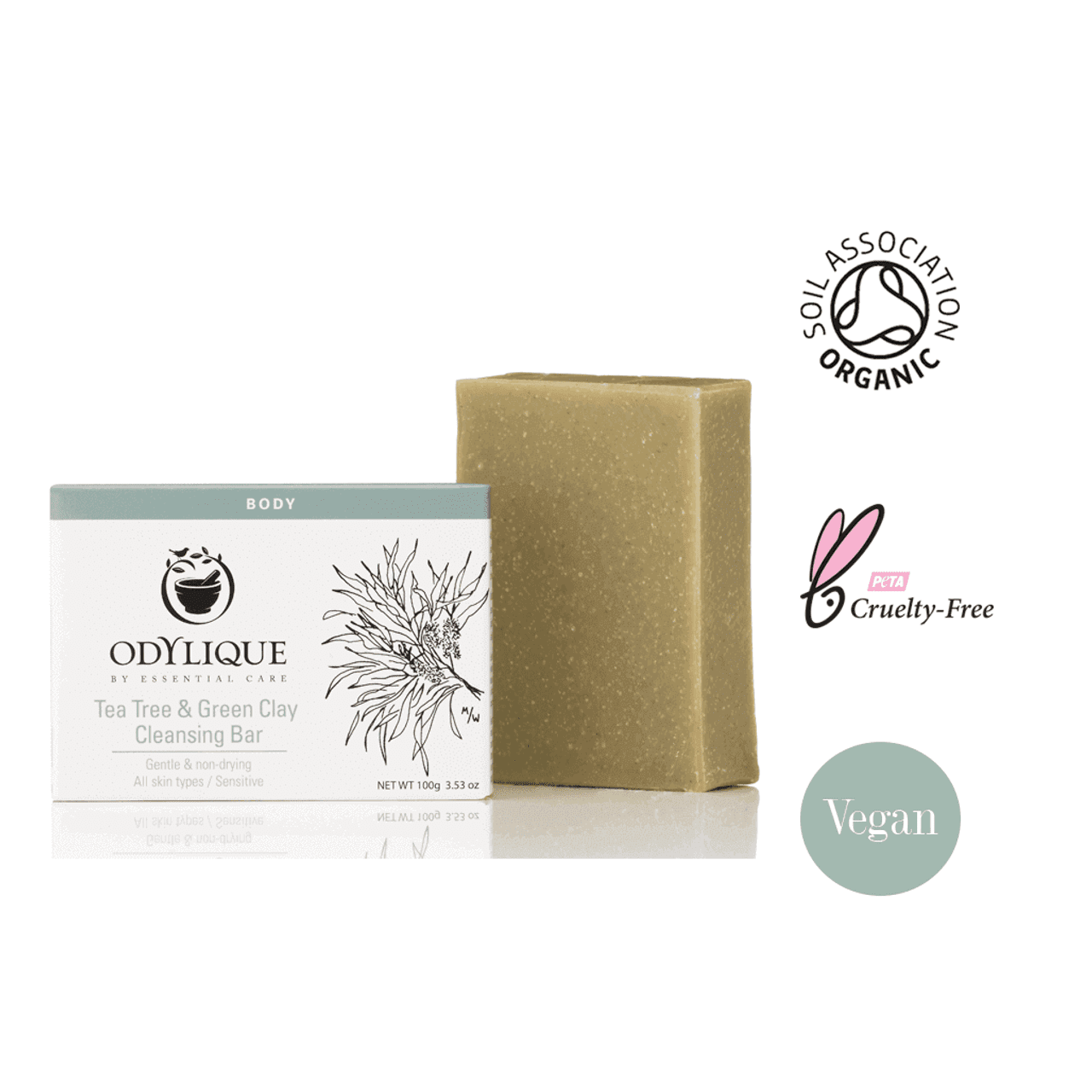 Savon Spécial Arbre à Thé & Argile Verte Odylique 100g