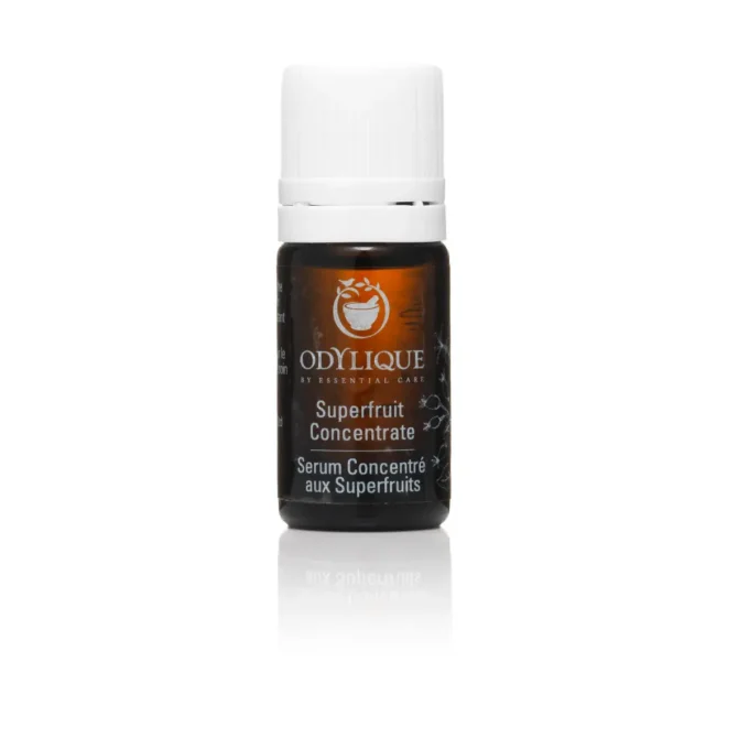 Odylique Sérum Concentré aux Superfruits échantillon 2ml – flacon brun format échantillon