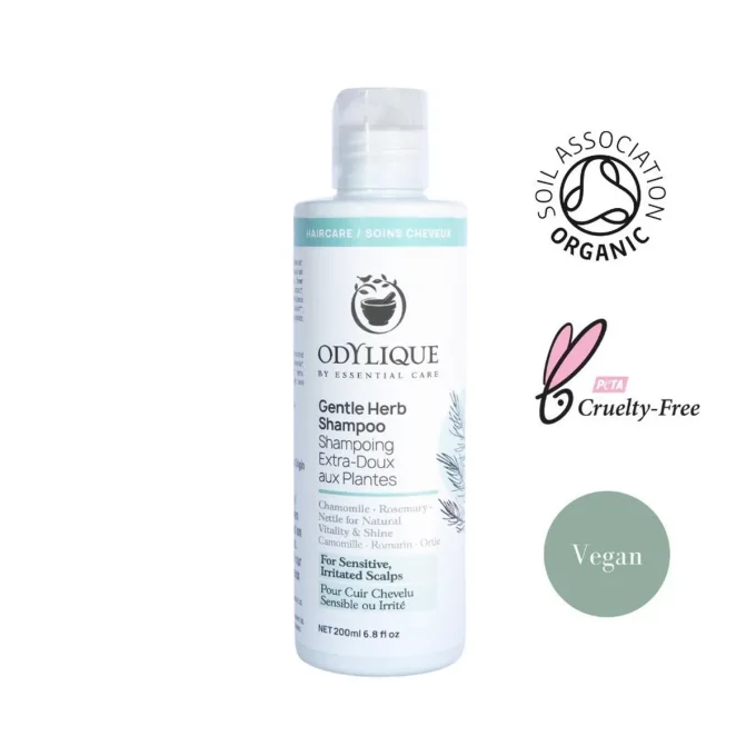 Shampoing Plantes Odylique certifié Soil Association Organic vegan cruelty-free