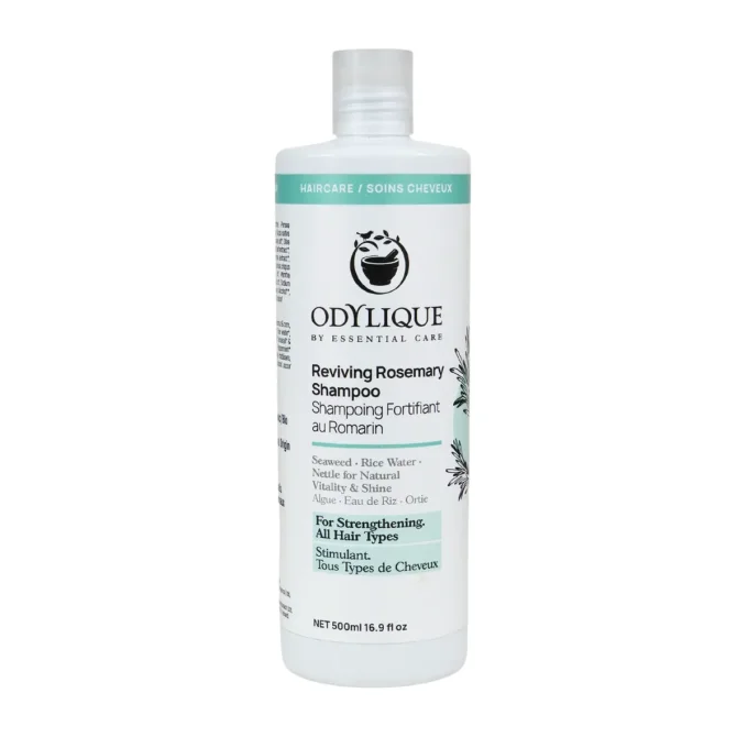 Shampoing Fortifiant au Romarin Odylique 500ml algues eau de riz tous types cheveux