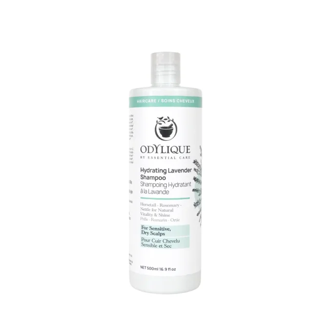 Shampoing Hydratant Lavande Odylique 500ml grand format cuir chevelu sensible sec