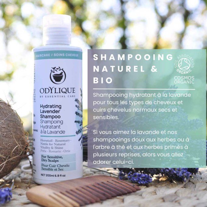 Shampoing Hydratant à la Lavande Odylique