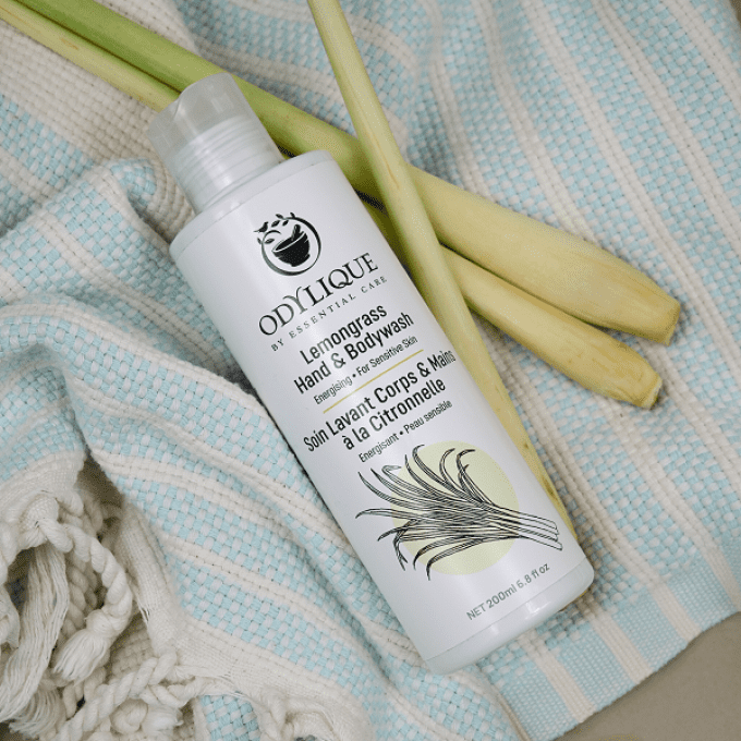 Gel Lavant Corps et Mains à la Citronnelle Odylique 200ml