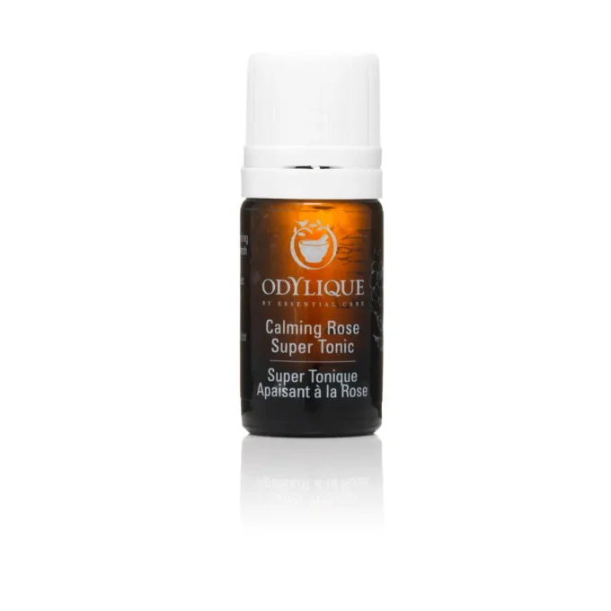 Odylique Super Tonique Apaisant à la Rose échantillon 5ml – flacon brun