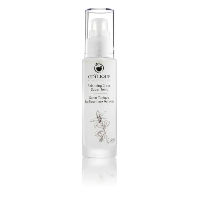 Odylique Super Tonique Équilibrant aux Agrumes 50ml – flacon seul fond blanc