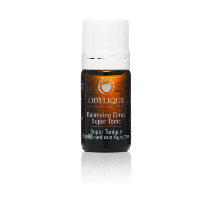 Odylique Super Tonique Équilibrant aux Agrumes échantillon 5ml – flacon brun