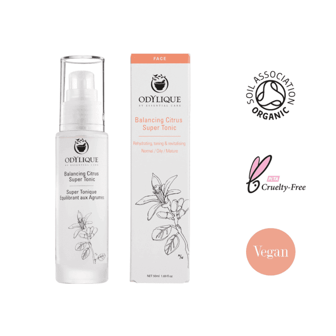 Super Tonique Equilibrant aux Agrumes Odylique 50ml