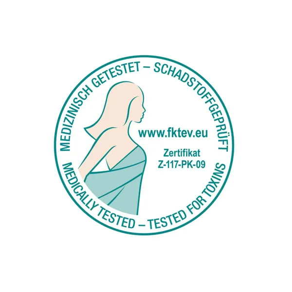 Logo FKT, textiles testés médicalement et sans substances nocives