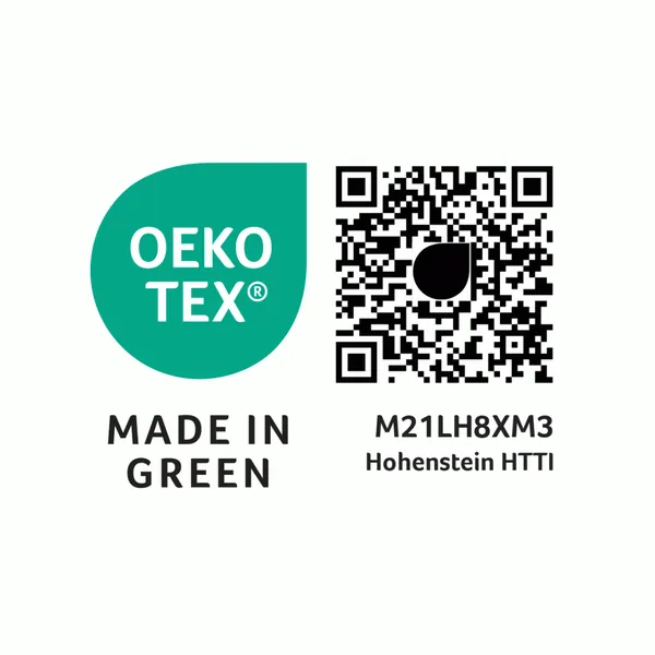 Label OEKO-TEX Made in Green, textile durable et sans substances nocives